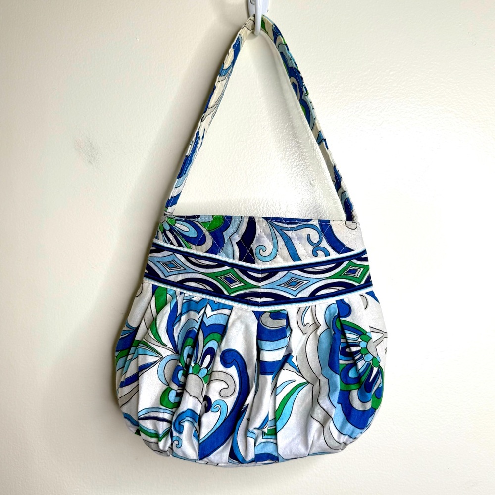 Vera Bradley Mediterranean Small Mini Bag Purse Single Strap Fabric
